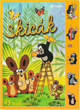 Schetsboek Bobo Krtek A3 190 g Schetsboek - 1