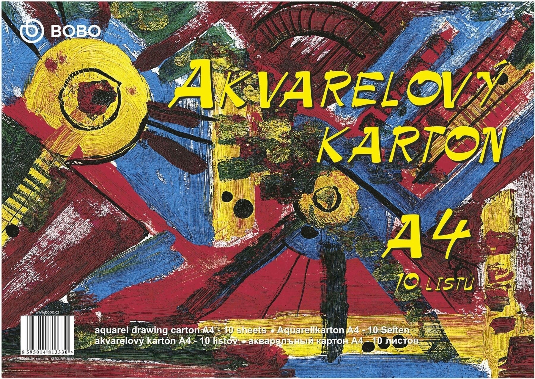 Μπλοκ Ζωγραφικής Bobo Watercolour Cardboard A4 250 g Μπλοκ Ζωγραφικής