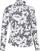 Tröja Callaway Womens Textured Abstract Print Long Sleeve Top Caviar L Tröja