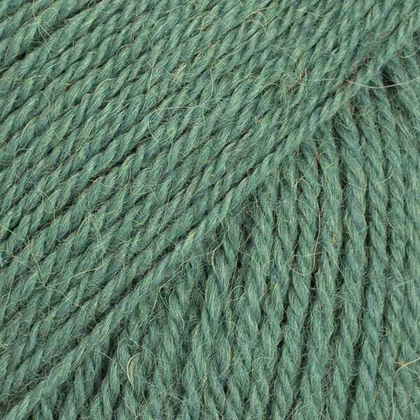 Knitting Yarn Drops Flora Uni Colour 23 Misty Forest Knitting Yarn