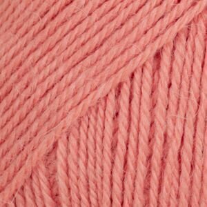 Pletací příze Drops Flora Uni Colour  20 Peach Pink Pletací příze - 1