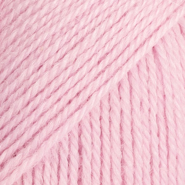 Strickgarn Drops Flora Uni Colour 21 Pink Strickgarn