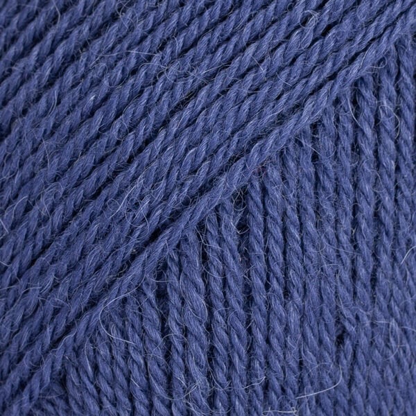 Stickgarn Drops Flora Uni Colour 10 Indigo Stickgarn