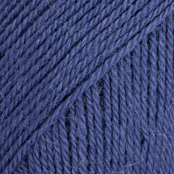 Stickgarn Drops Flora Uni Colour 10 Indigo Stickgarn - 1