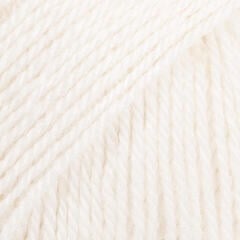 Neulelanka Drops Flora Uni Colour 02 White Neulelanka