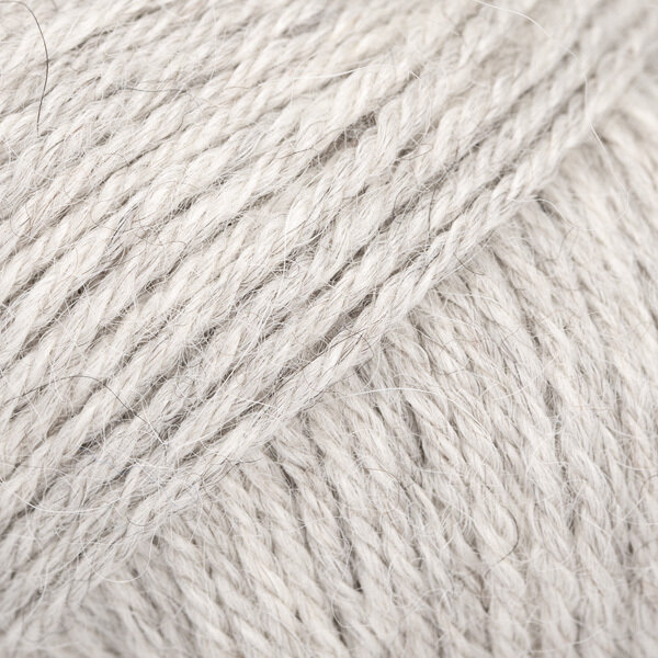 Strikkegarn Drops Puna Natural Natural Mix 07 Light Grey Strikkegarn