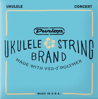 Strings for concert ukulele Dunlop DUQ302 Strings for concert ukulele - 1