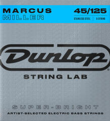 Bass guitar strings Dunlop DBMMS45125 Marcus Miller Super Bright MD-5 Bass guitar strings