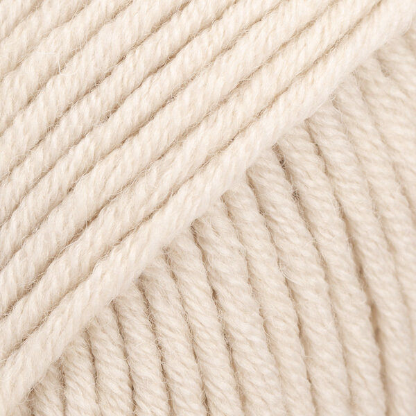 Strickgarn Drops Big Merino Uni Colour 24 Light Beige Strickgarn