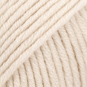 Strickgarn Drops Big Merino Uni Colour 24 Light Beige Strickgarn - 1