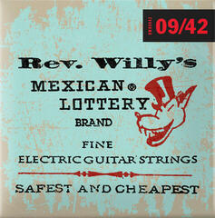 Corde Chitarra Elettrica Dunlop RWN0942 Rev. Willy's Corde Chitarra Elettrica