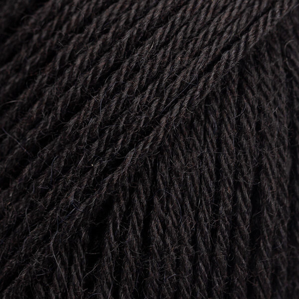 Knitting Yarn Drops Nord Uni Colour 02 Black Knitting Yarn