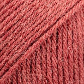 Knitting Yarn Drops Nord Uni Colour 21 Brick Red Knitting Yarn - 1