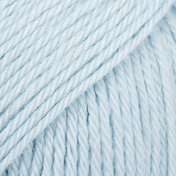 Knitting Yarn Drops Nord Uni Colour 26 Ice Blue Knitting Yarn