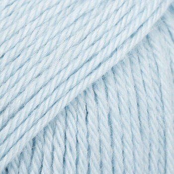 Knitting Yarn Drops Nord Uni Colour 26 Ice Blue Knitting Yarn - 1