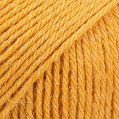 Fire de tricotat Drops Nord Uni Colour 18 Goldenrod Fire de tricotat