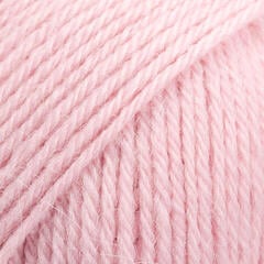 Strikkegarn Drops Nord Uni Colour 12 Powder Pink Strikkegarn
