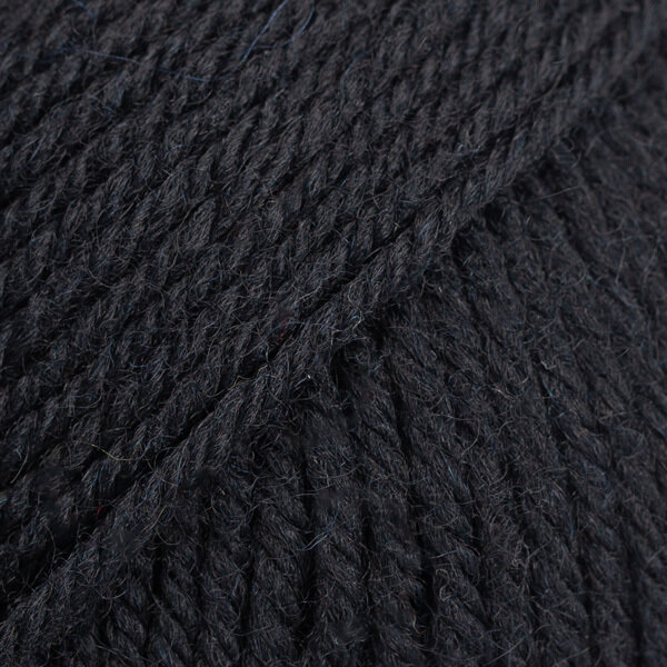 Strickgarn Drops Karisma Uni Colour 05 Black Strickgarn