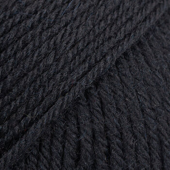 Strickgarn Drops Karisma Uni Colour 05 Black Strickgarn - 1