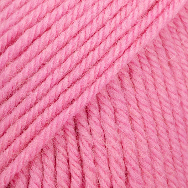 Filati per maglieria Drops Karisma Uni Colour 33 Medium Pink Filati per maglieria