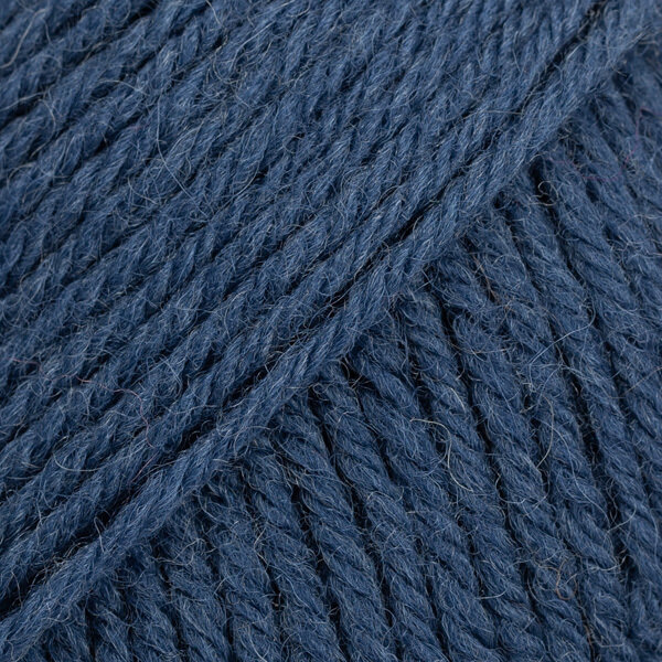 Νήμα Πλεξίματος Drops Karisma Uni Colour 37 Dark Grey Blue Νήμα Πλεξίματος