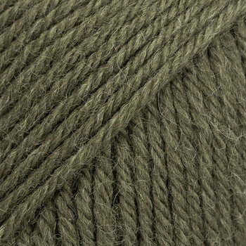 Knitting Yarn Drops Karisma Uni Colour 57 Olive Knitting Yarn - 1