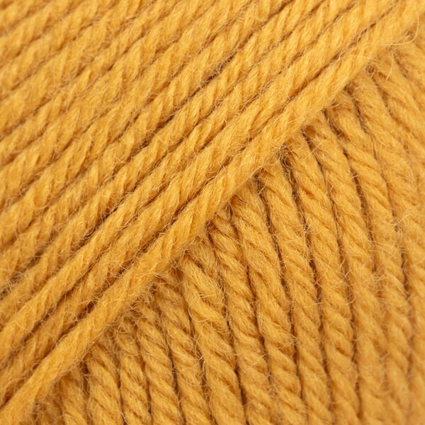 Pletací příze Drops Karisma Uni Colour 52 Dark Mustard Pletací příze