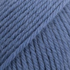 Fios para tricotar Drops Karisma Uni Colour 65 Denim Blue Fios para tricotar