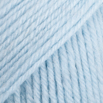 Knitting Yarn Drops Karisma Uni Colour 68 Light Sky Blue Knitting Yarn - 1