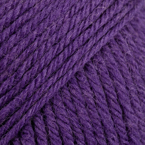 Pletací příze Drops Karisma Uni Colour 76 Dark Purple Pletací příze