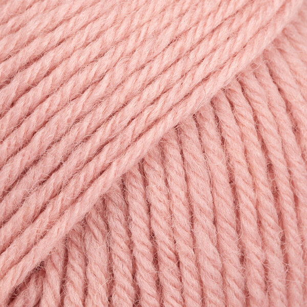 Knitting Yarn Drops Karisma Uni Colour 84 Desert Rose Knitting Yarn