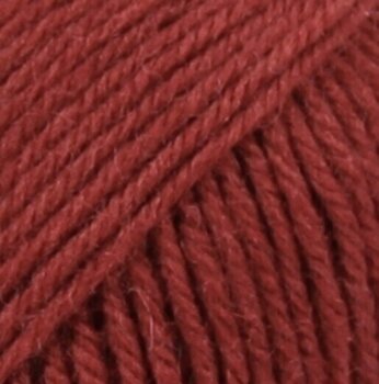 Knitting Yarn Drops Karisma Uni Colour 82 Maroon Knitting Yarn - 1