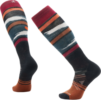 Chaussettes de ski Smartwool Ski Full Cushion Midnight Ski Pattern OTC Black M Chaussettes de ski - 1