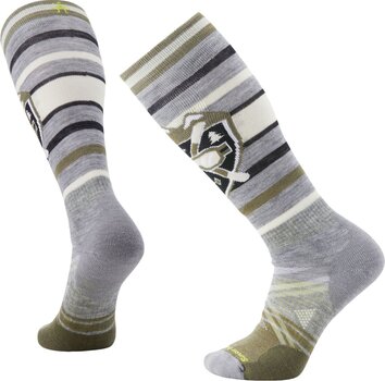 Chaussettes de ski Smartwool Ski Full Cushion Alpine Edge OTC Light Gray M Chaussettes de ski - 1