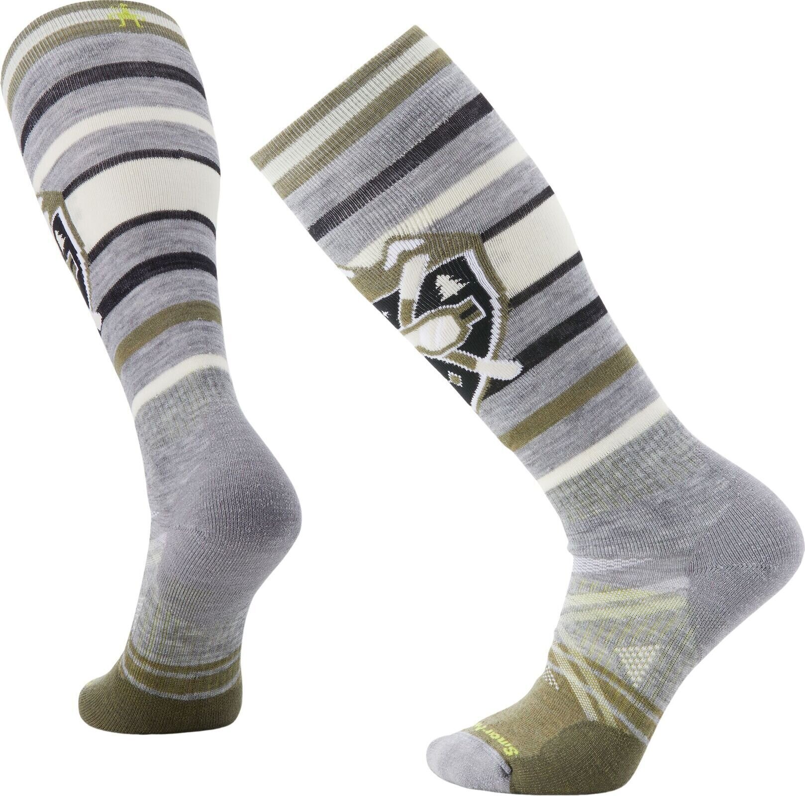 Chaussettes de ski Smartwool Ski Full Cushion Alpine Edge OTC Light Gray L Chaussettes de ski