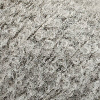 Knitting Yarn Drops Alpaca Bouclé Mix 5110 Light Grey Knitting Yarn - 1