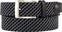 Cinto Alberto Multicolor Braided Black/Grey 100 cm Cinto