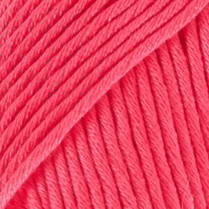 Fil à tricoter Drops Muskat Uni Colour 40 Coral Fil à tricoter - 1