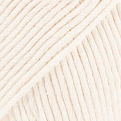 Przędza dziewiarska Drops Muskat Uni Colour 08 Off White Przędza dziewiarska