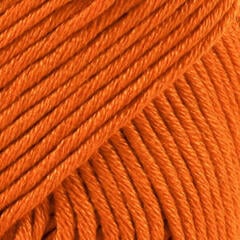 Strickgarn Drops Muskat Uni Colour 49 Dark Orange Strickgarn