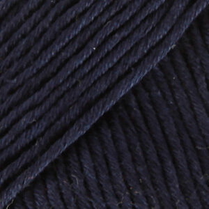 Knitting Yarn Drops Muskat Uni Colour 13 Navy Blue Knitting Yarn - 1