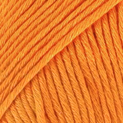 Przędza dziewiarska Drops Muskat Uni Colour 51 Light Orange Przędza dziewiarska