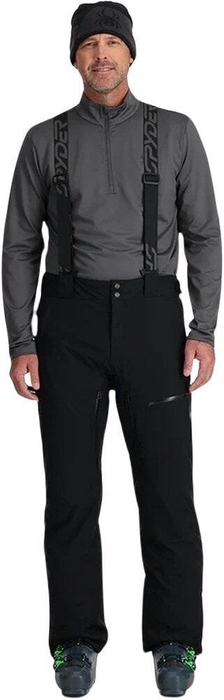 Pantalons de ski Spyder Mens Dare Black S Pantalons de ski