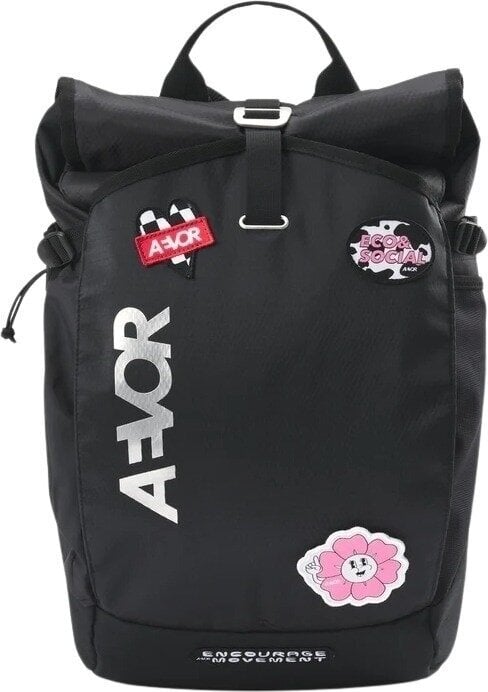 Lifestyle Rucksäck / Tasche AEVOR Roll Pack Proof Pink Icing 28 L Rucksack