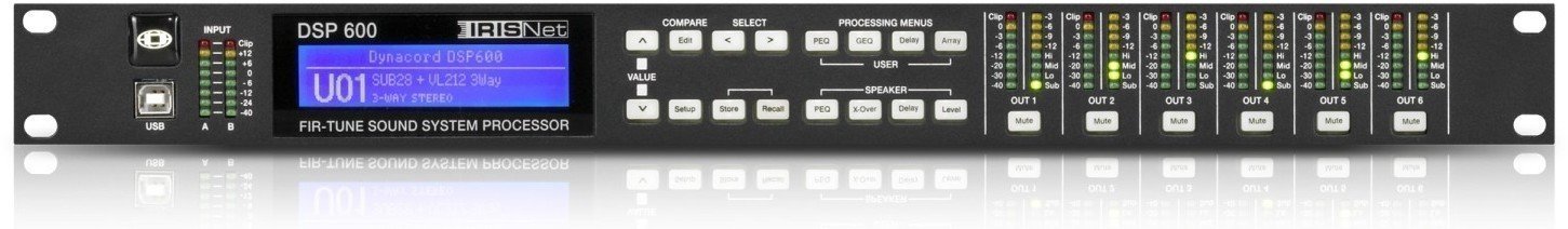 Procesor dźwiękowy/Procesor sygnałowy Dynacord DSP-600