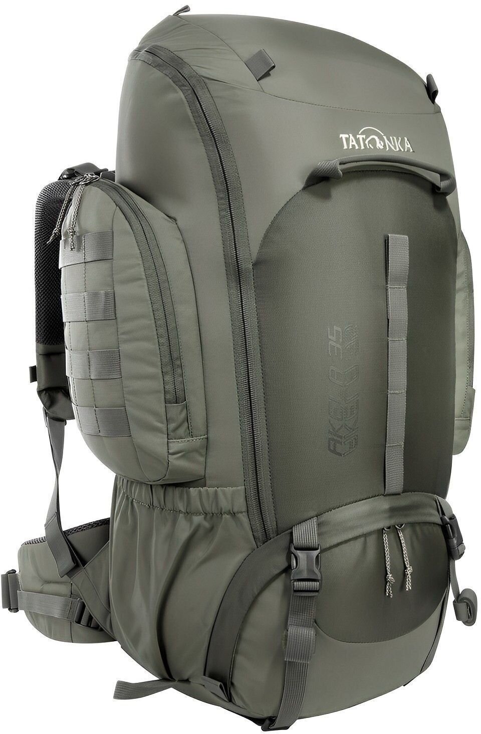 Outdoor Backpack Tatonka Akela 35 Stone Grey/Olive UNI Outdoor Backpack