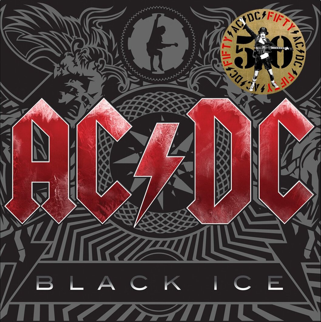 Disco de vinil AC/DC - Black Ice (Gold Coloured) (180 g) (Anniversary Edition) (2 LP)