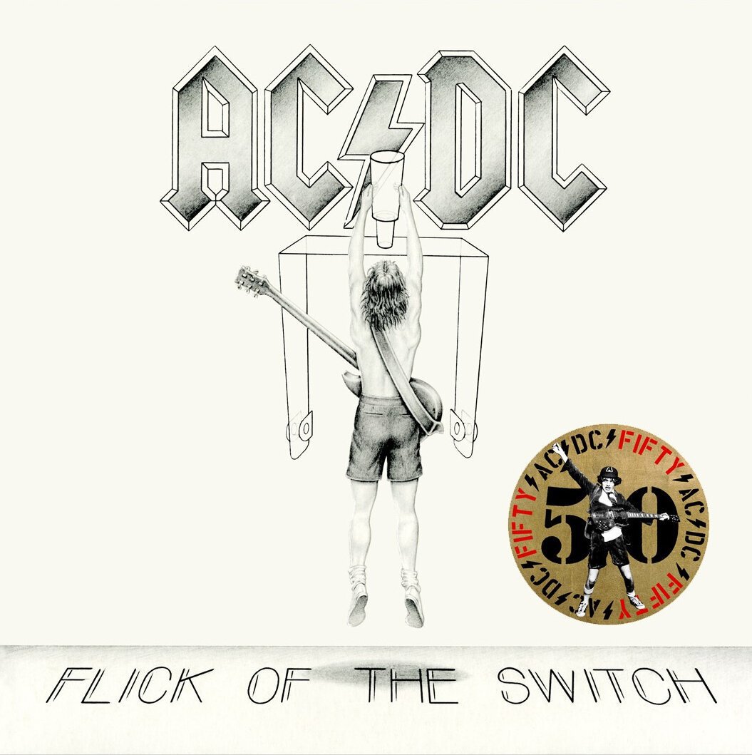 Vinylplade AC/DC - Flick Of The Switch (Gold Coloured) (180 g) (Anniversary Edition) (LP)