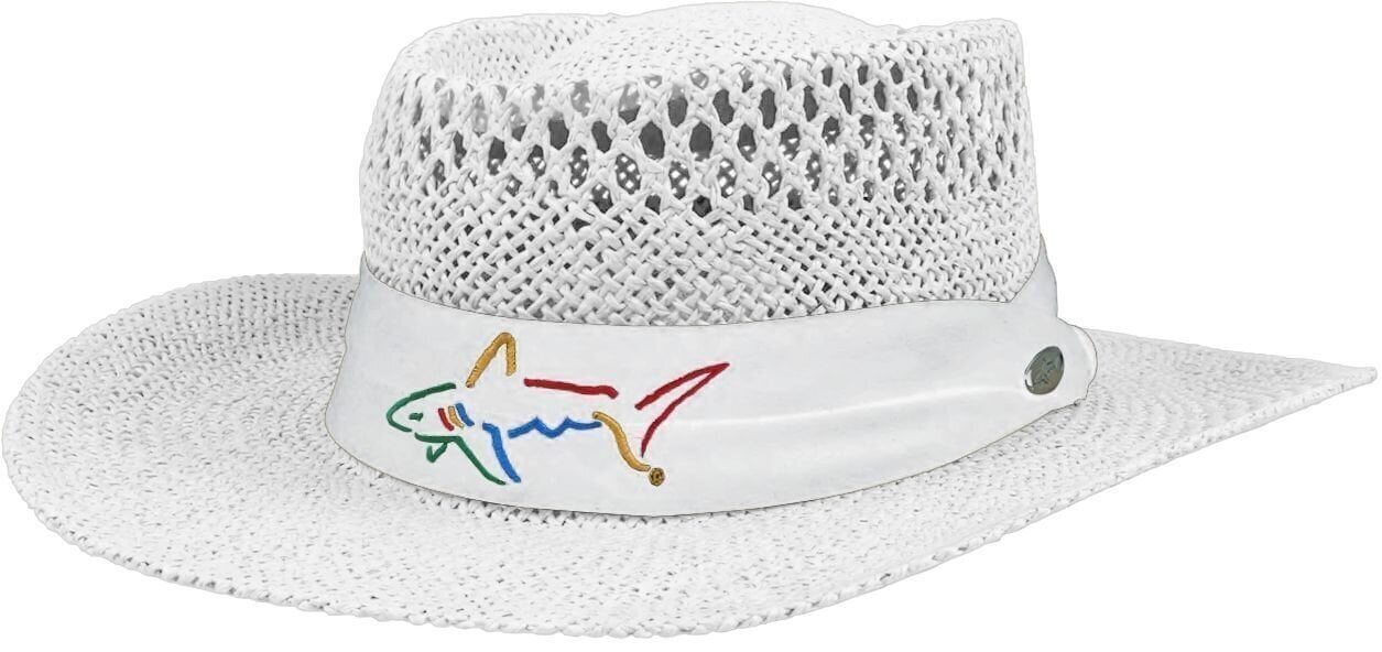 Klobúk Greg Norman Signature Straw White Klobúk