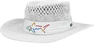 Klobuki Greg Norman Signature Straw UNI White Klobuk
